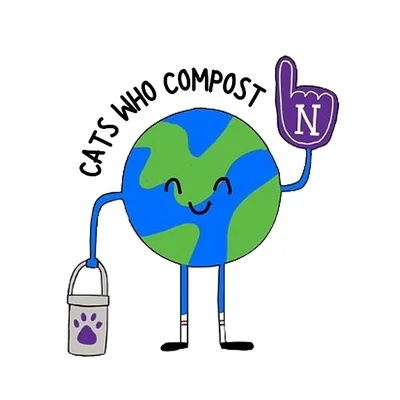 Cats Who Compost logo